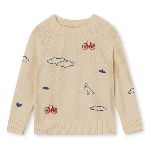 Pull Magic Icon Coton Bio | Ecru
