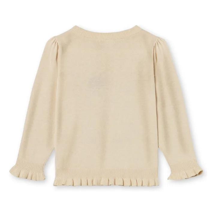 Maglione in cotone organico Magic Dove | Ecru- Immagine del prodotto n°3