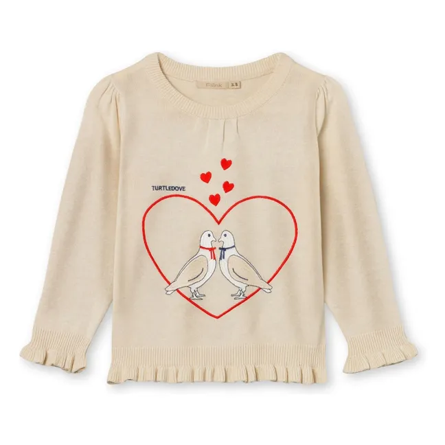 Pull Magic Dove Coton Bio | Ecru