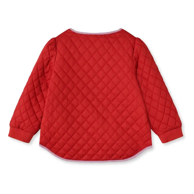 Jacke Kota Berry Bio-Baumwolle | Rot
