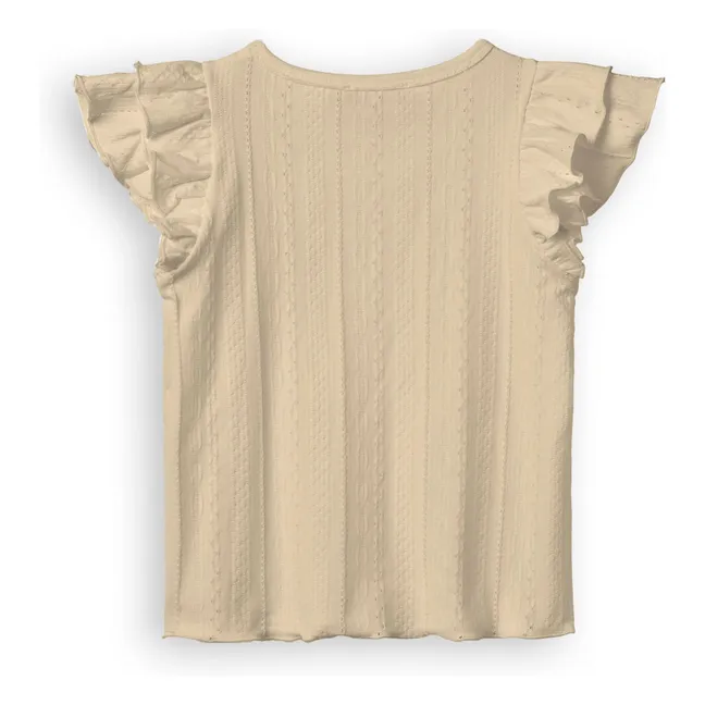 Camiseta Gabby de algodón orgánico | Crudo