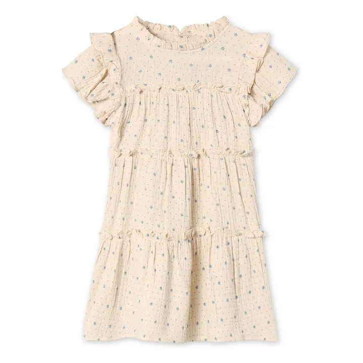 Robe Blooming | Ecru- Image produit n°0