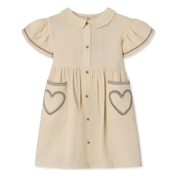 Robe Amour | Ecru- Image produit n°0