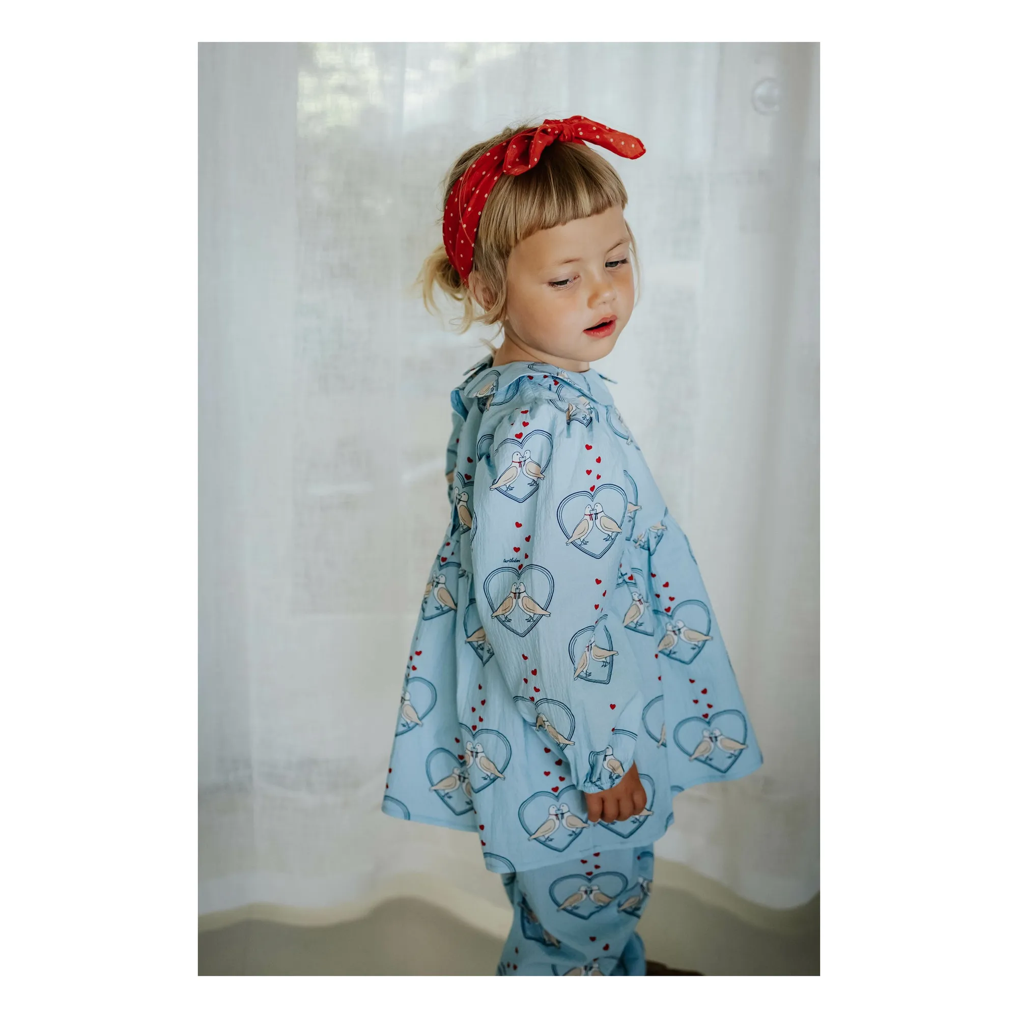 Foulard Kota | Rouge- Image produit n°1