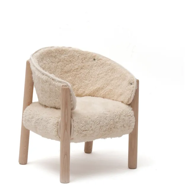 Saba children's chair | Ecru