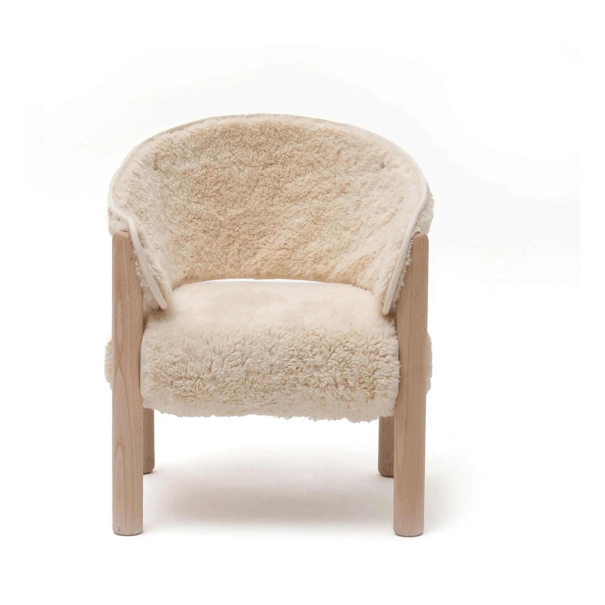 Chaise pour enfant Saba | Ecru- Image produit n°0
