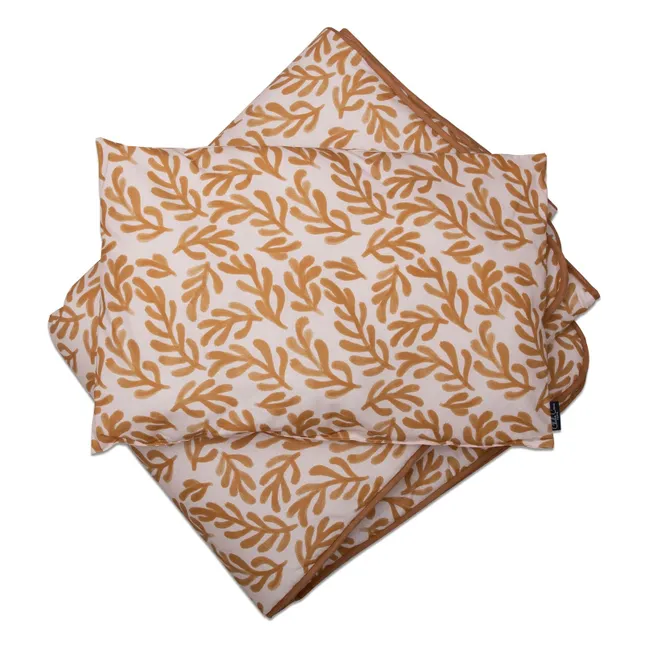 Duo couette & oreiller Doli - Charlie Crane x Season Paper | Terracotta