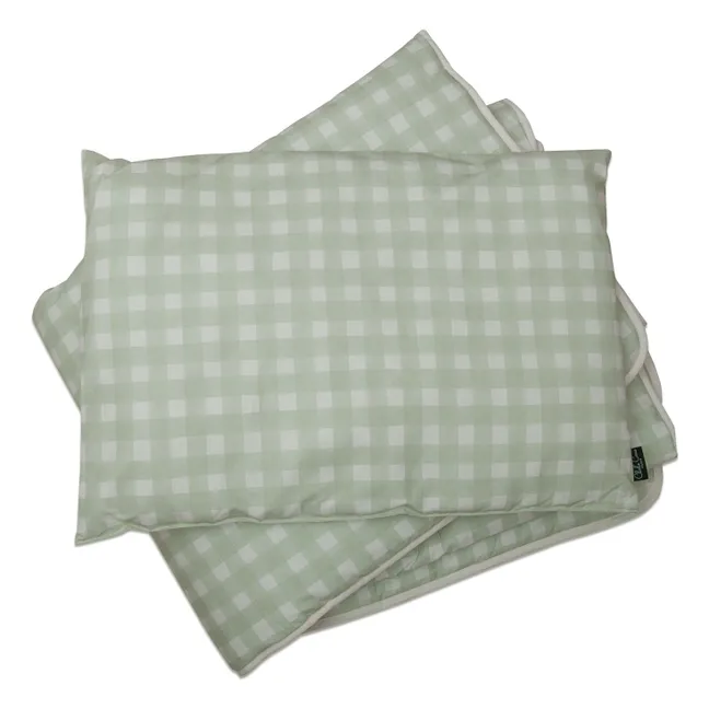 Duo couette & oreiller Doli - Charlie Crane x MUES Design | Vert
