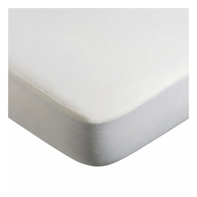 Funda de colchón de bambú Yomi | Blanco