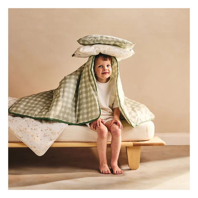 Duo couette & oreiller Doli - Charlie Crane x MUES Design | Vert