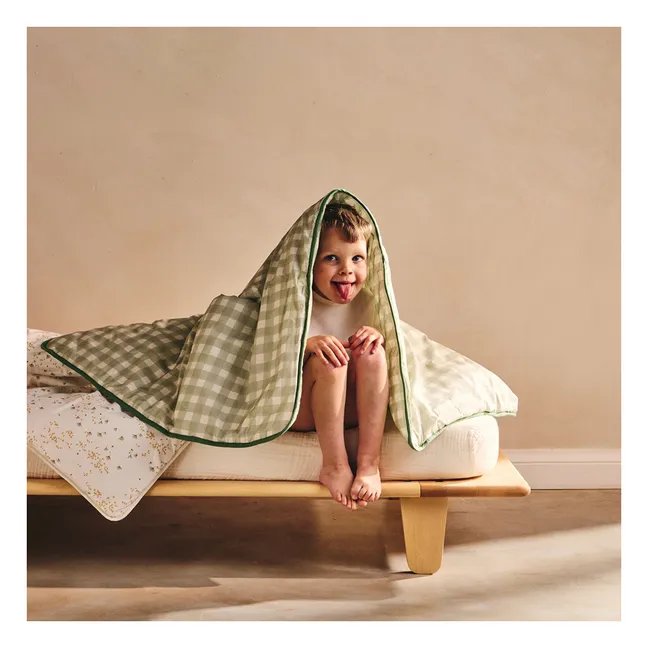 Duo couette & oreiller Doli - Charlie Crane x MUES Design | Vert