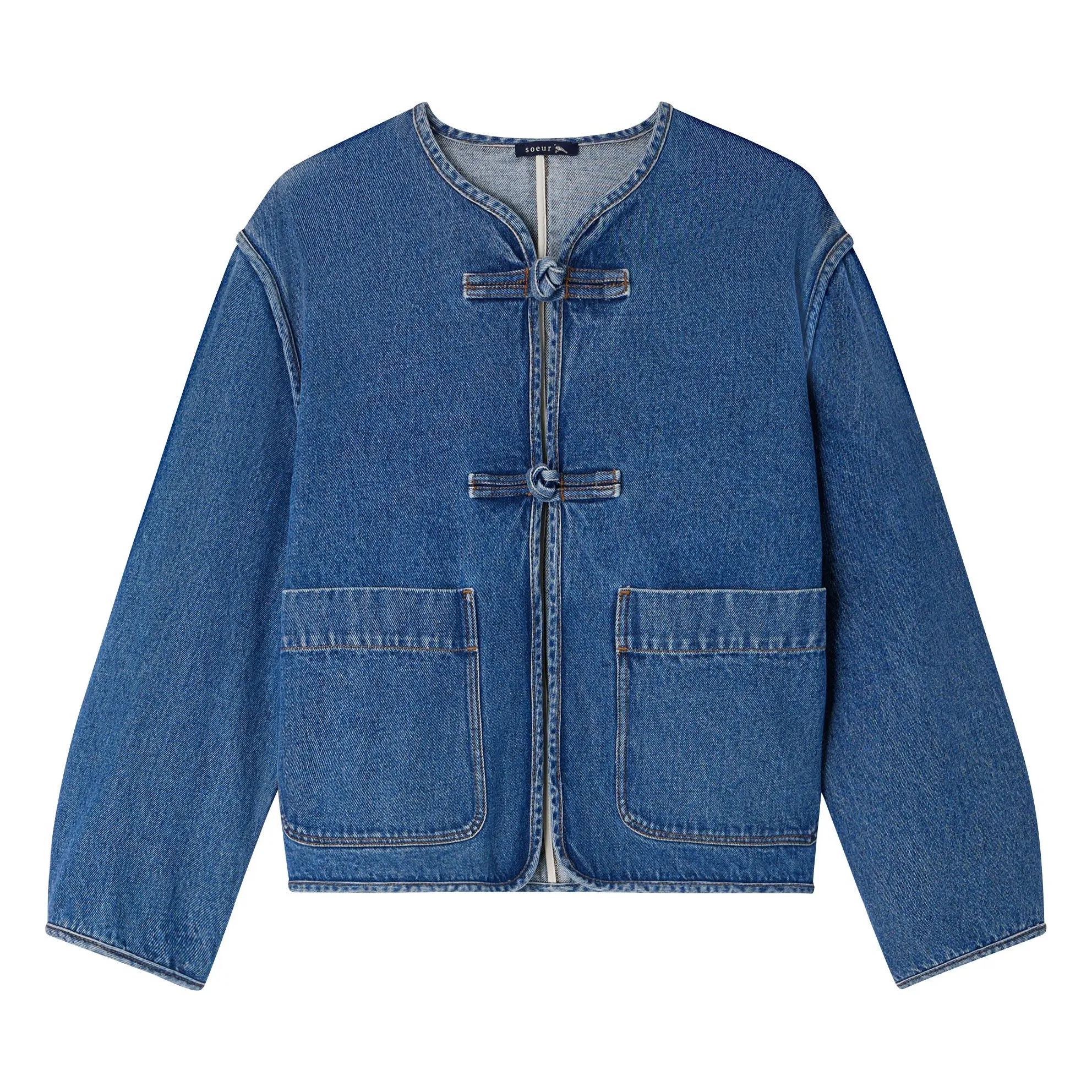 Veste Agatha | Bleu- Image produit n°0