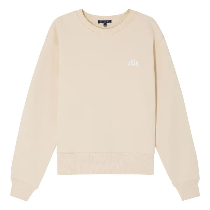 Sweat Donatien Coton Bio | Crème- Image produit n°0
