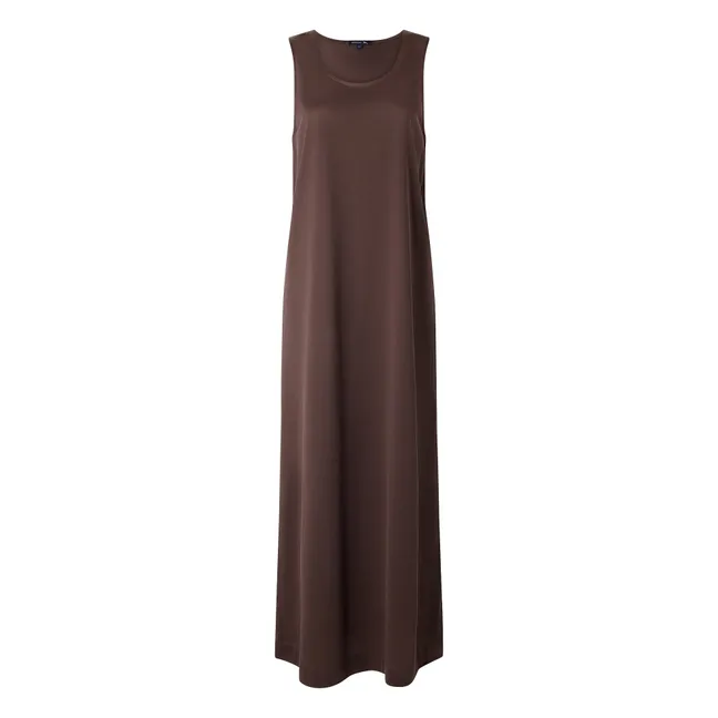 Kleid Delia Bio-Baumwolle | Braun
