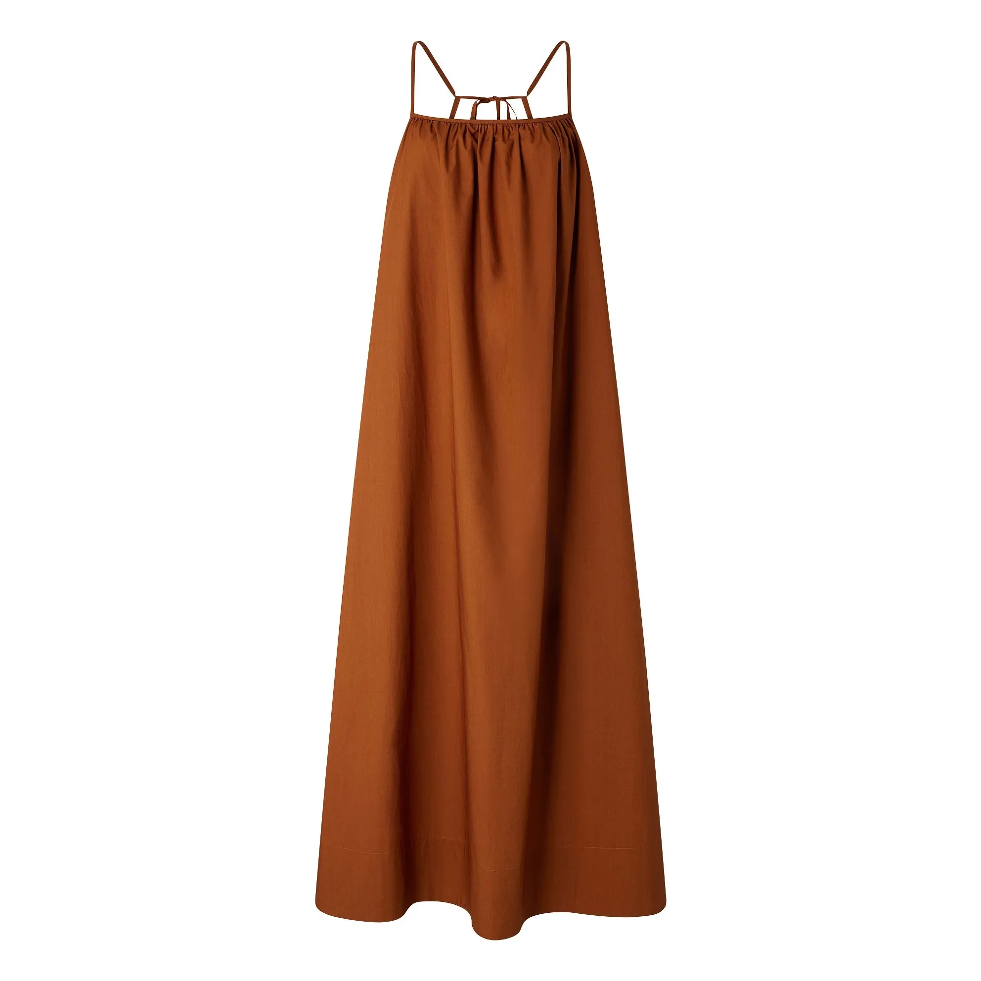 Soeur Terracotta Arielle Organic Cotton Dress