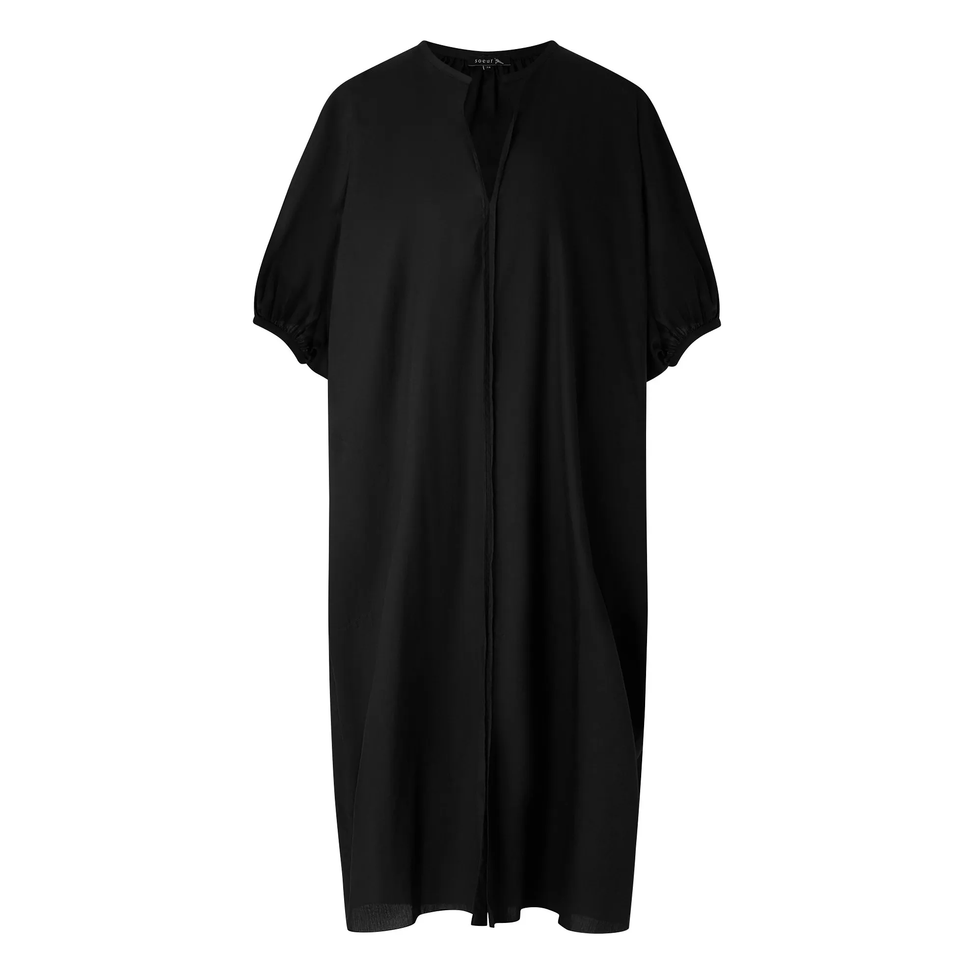 Soeur Black Alger Organic Cotton Dress