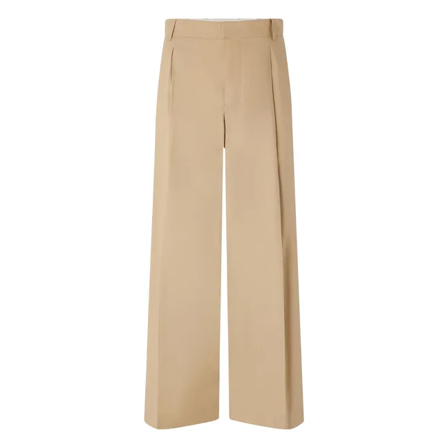 Devy-Hose Bio-Baumwolle | Dunkelbeige