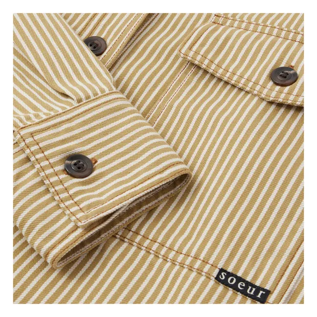 Veste Cadet Rayures | Beige