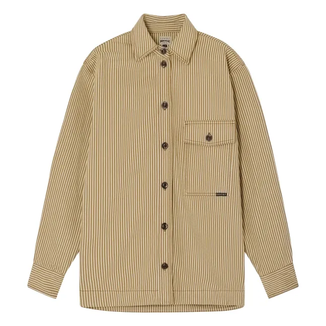 Jacke Cadet Streifen | Beige