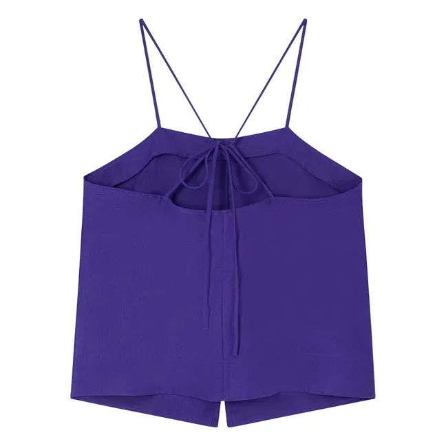 Camiseta de tirantes Eureka | Violeta