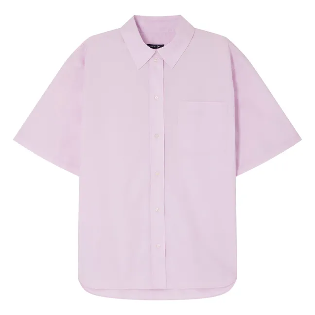 Camicia Bobbie in cotone biologico | Rosa