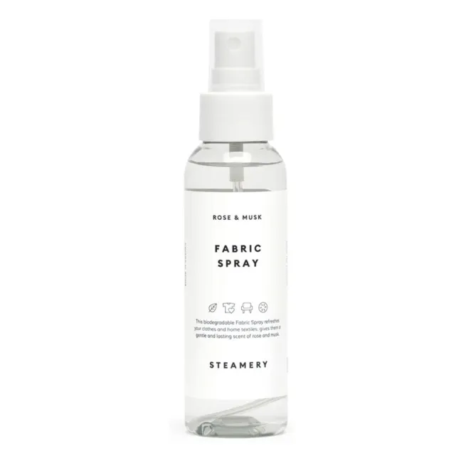 Spray textil de rosa y almizcle