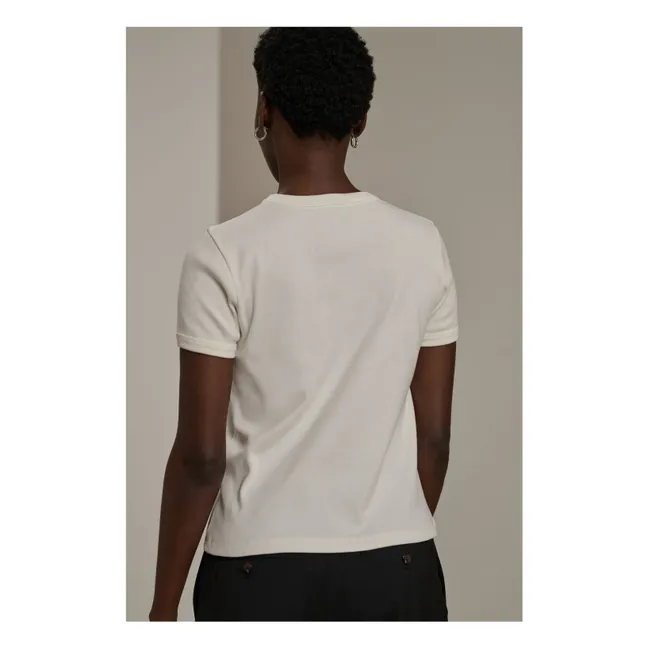 T-Shirt Aristide Bio-Baumwolle | Weiß