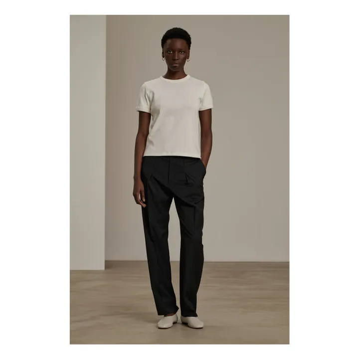 T-shirt Aristide Coton Bio | Blanc- Image produit n°2