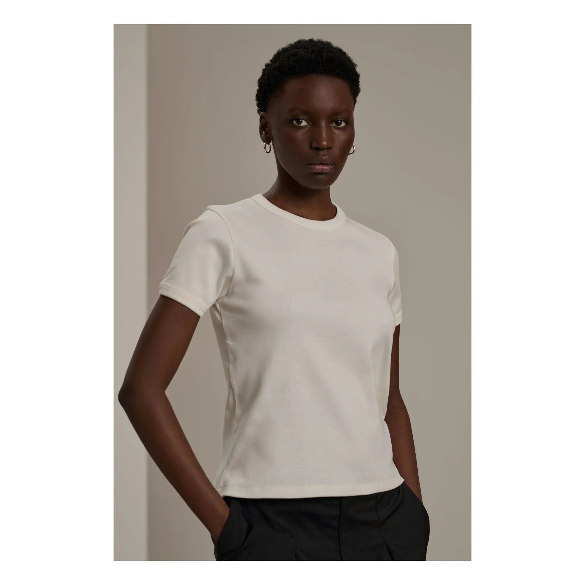T-shirt Aristide Coton Bio | Blanc- Image produit n°1