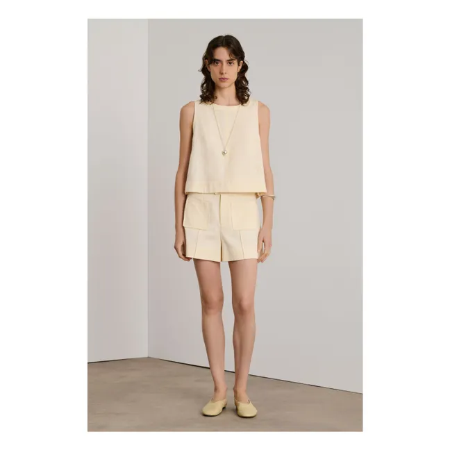 Short Dover | Cremefarben