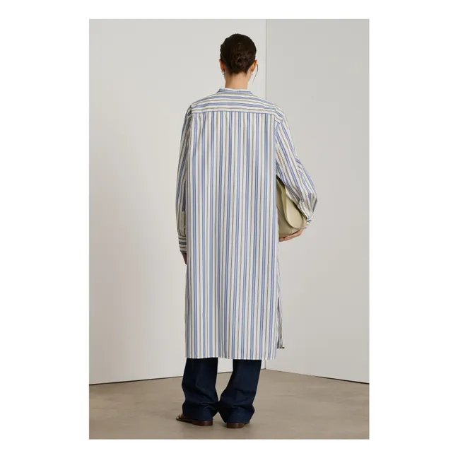 Vestido Dolores Stripes | Azul
