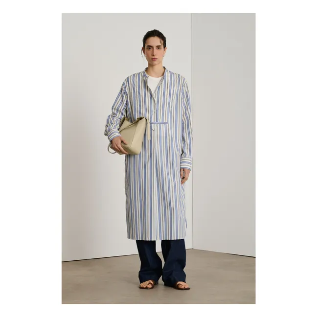 Vestido Dolores Stripes | Azul