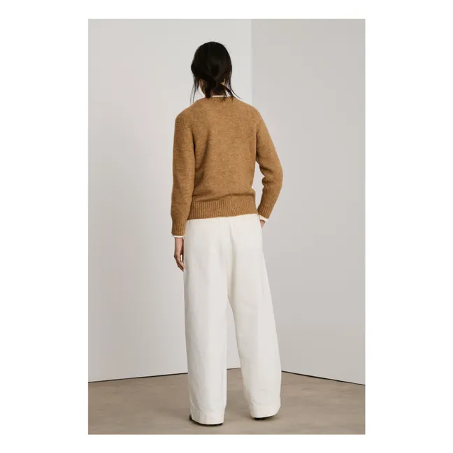 Jersey Envie de alpaca y lana | Camel