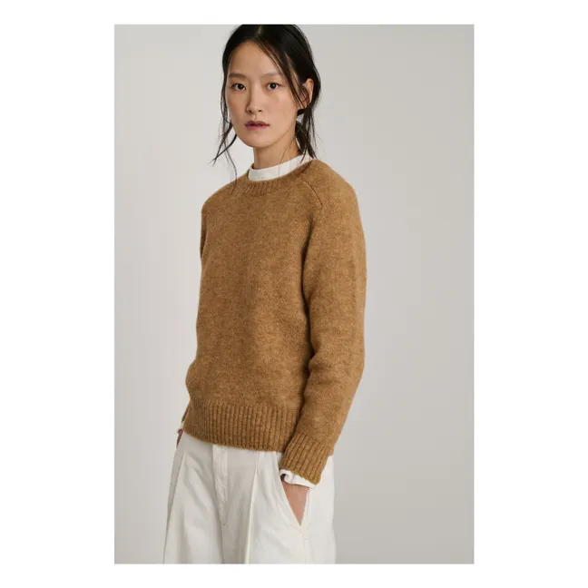 Jersey Envie de alpaca y lana | Camel