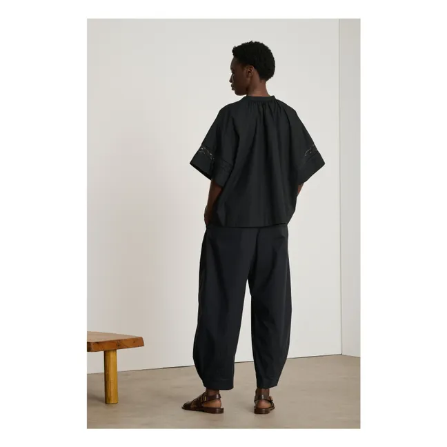 Bluse Albane | Schwarz