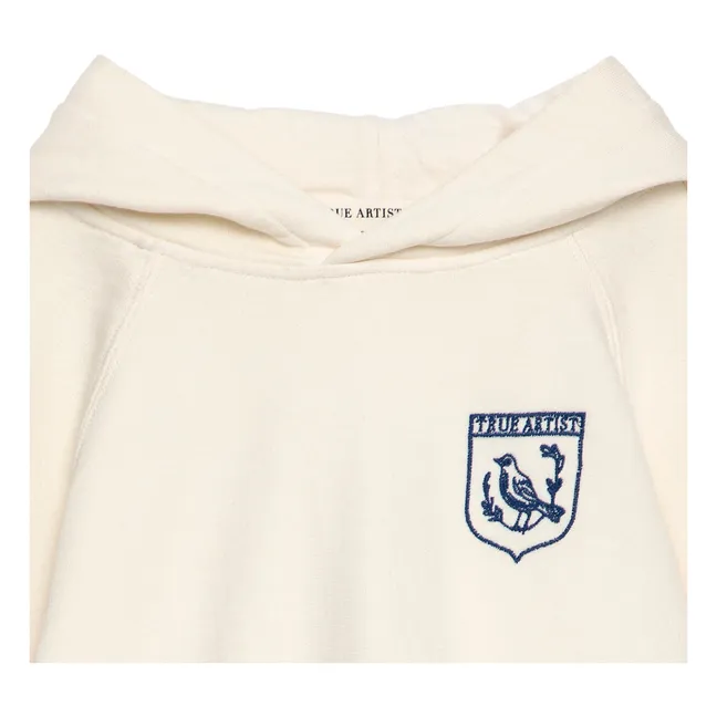 Sudadera con capucha N°08 | Crudo