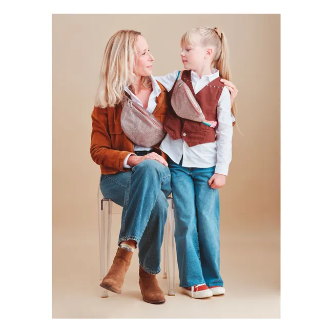 Bolsa Banana Mamá Purpurina | Cobre