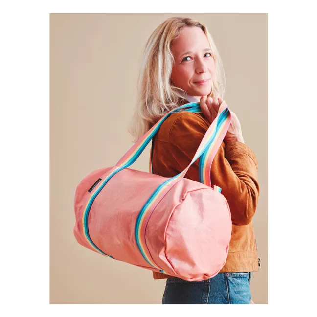 Sac Week-end Irisé | Corail