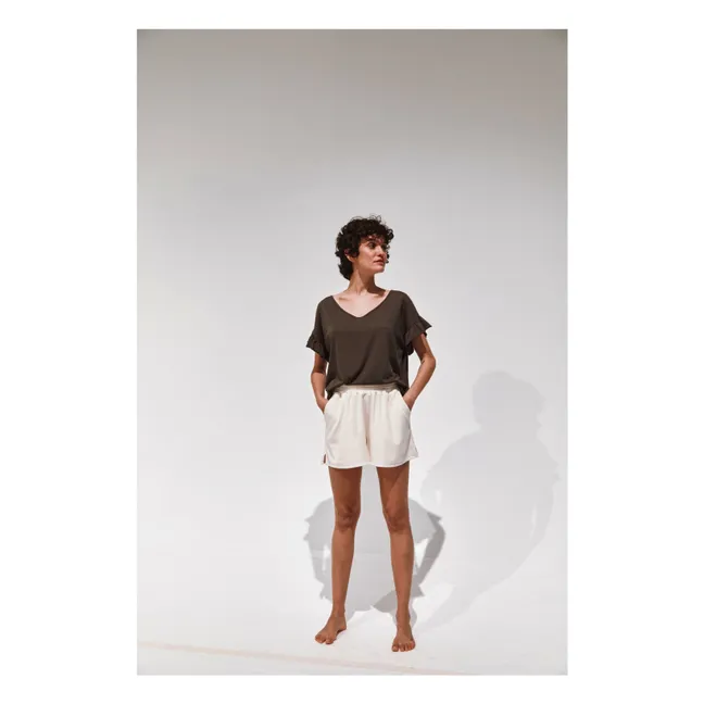 T-Shirt Babio Bio-Baumwolle | Anthrazit