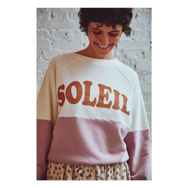 Sweatshirt Bahamas Bio-Baumwolle | Flieder