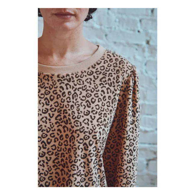 Sweatshirt Bela Frottee | Leopard