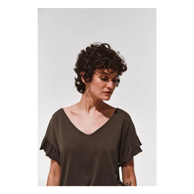 T-Shirt Babio Bio-Baumwolle | Anthrazit