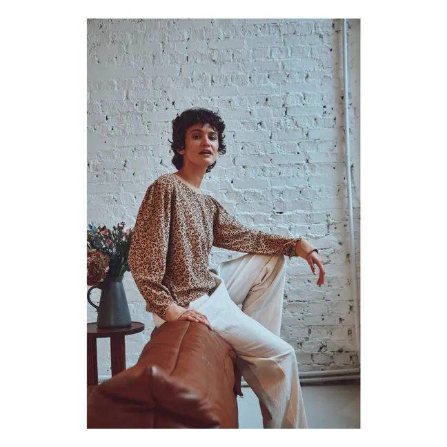 Bela Eponge Sweat | Leopard