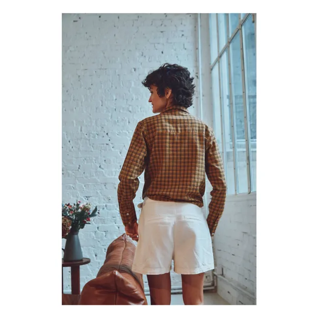 Hemd Barilou Kariert | Kamelbraun
