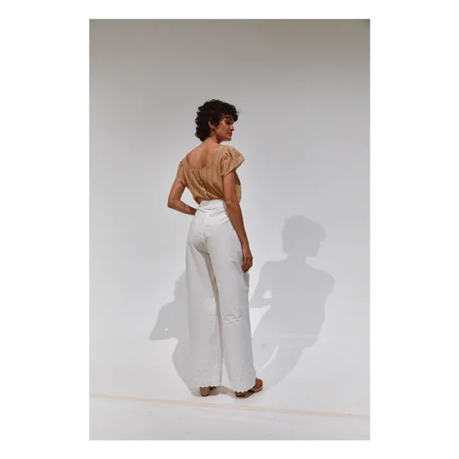 Blusa Beth Rayas | Camel