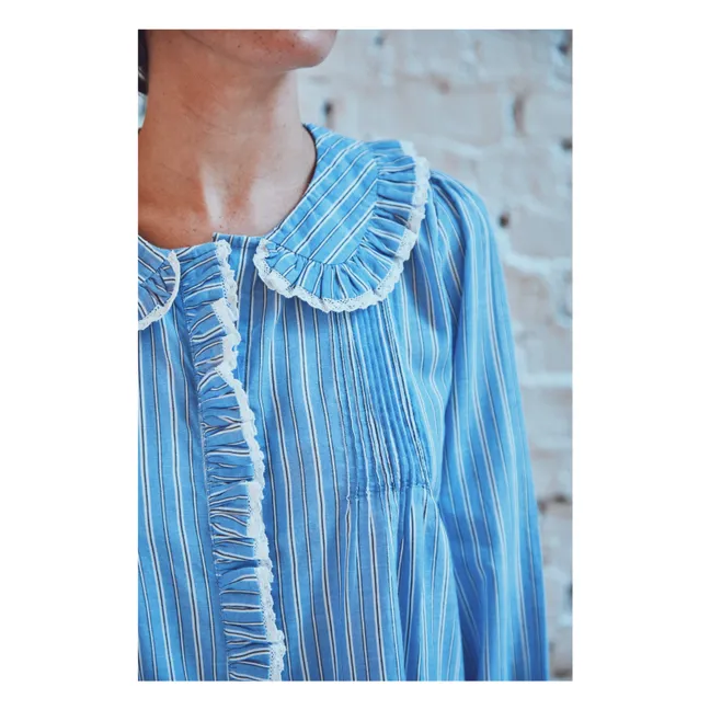Bluse Boto Gestreift | Blau