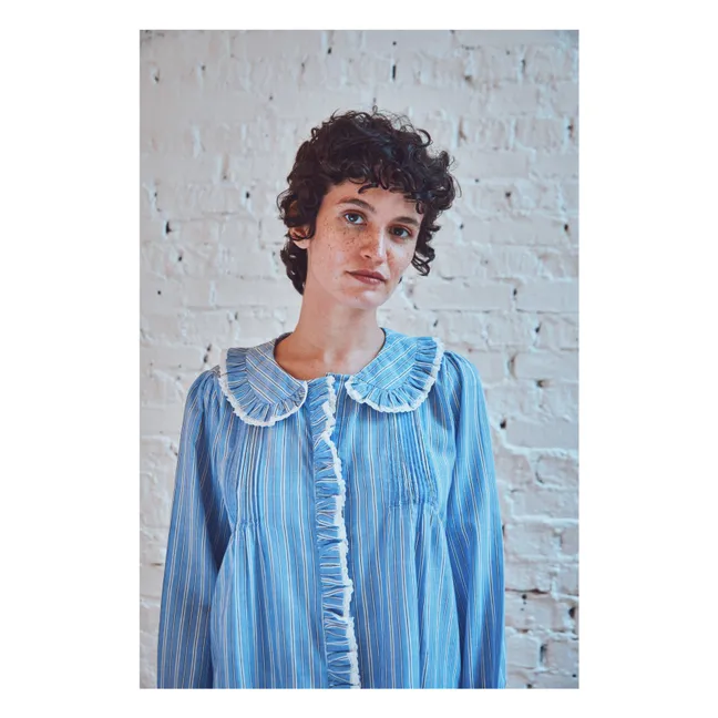 Bluse Boto Gestreift | Blau