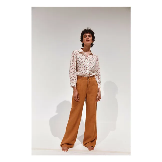 Hose Brio Lin | Gelbe Ingwer