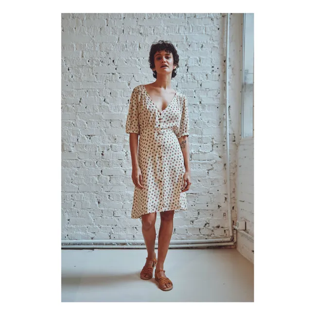 Kleid Bimba Freesia | Seidenfarben