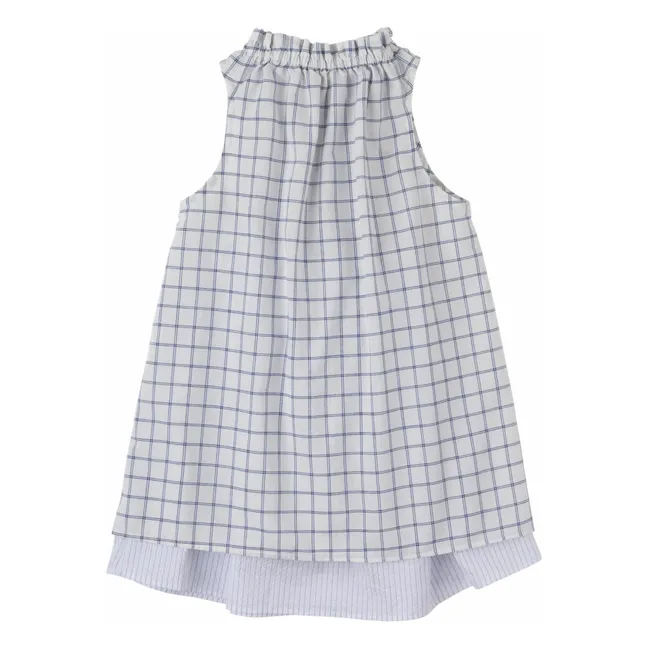 Kleid Jane Kariert | Weiß